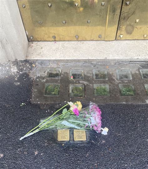 Sidewalk plaques commemorating Romans deported by Nazis are vandalized in Italian capital